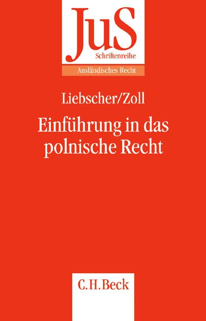Produktbild: Einf&uuml;hrung in das polnische Recht