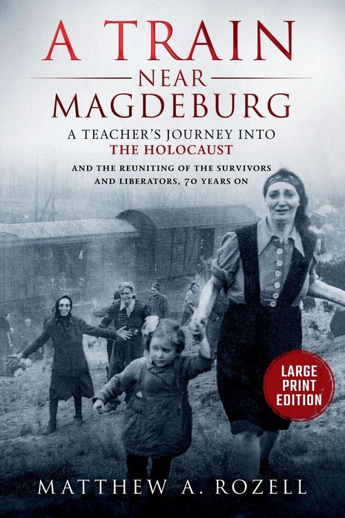 Produktbild: A Train near Magdeburg-LARGE PRINT EDITION