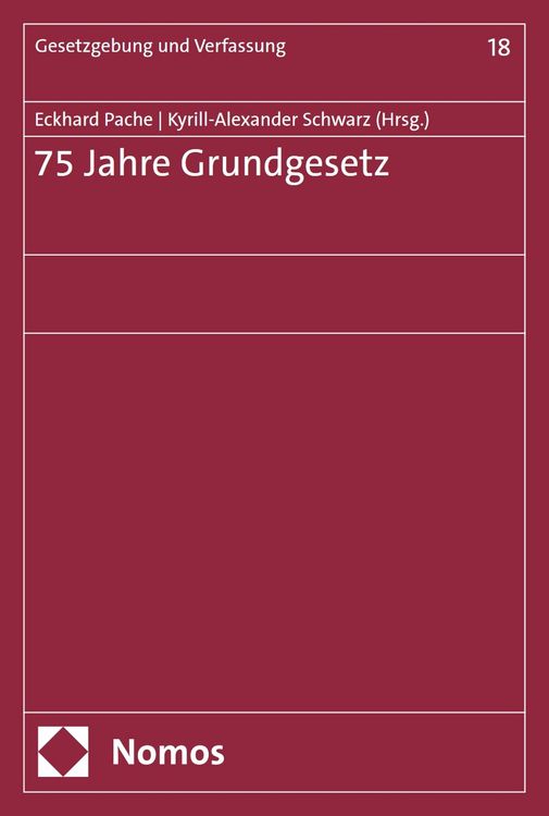Produktbild: 75 Jahre Grundgesetz