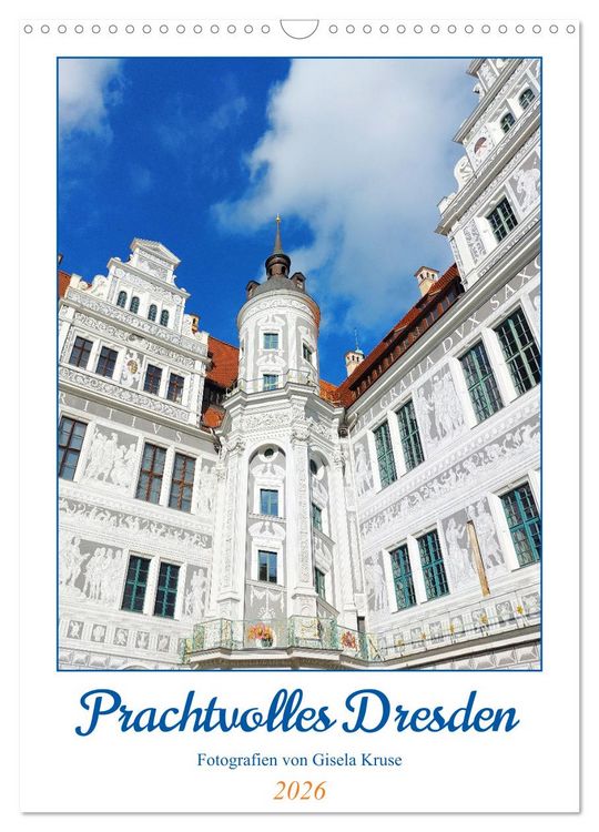 Produktbild: Prachtvolles Dresden (Wandkalender 2026 DIN A3 hoch), CALVENDO Monatskalender