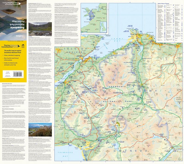 Produktbild: Snowdonia National Park Pocket Map