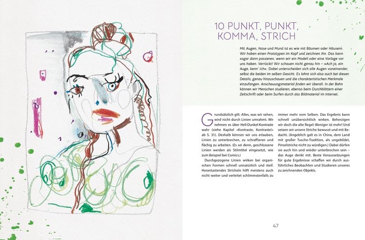 Produktbild: Portr&auml;tzeichnen ganz einfach. Die Kunst ausdrucksstarker Gesichter