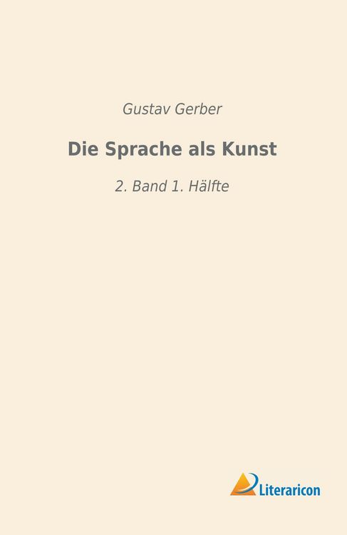 Produktbild: Die Sprache als Kunst