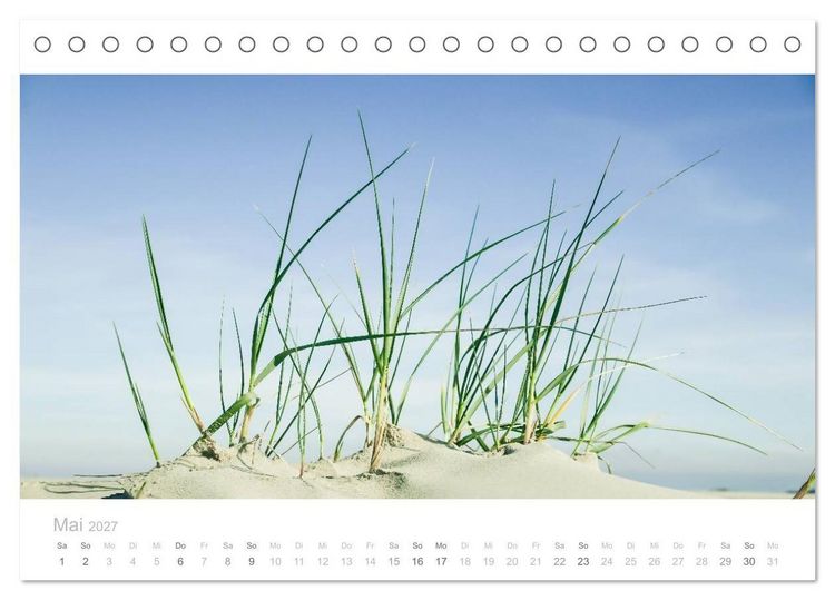 Produktbild: Einfach Borkum (Tischkalender 2027 DIN A5 quer), CALVENDO Monatskalender