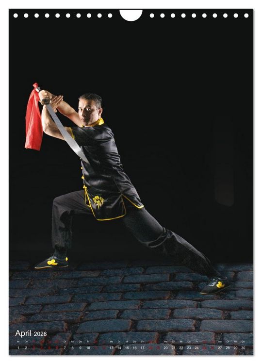 Produktbild: Kung Fu, Martial Art (Wandkalender 2026 DIN A4 hoch), CALVENDO Monatskalender