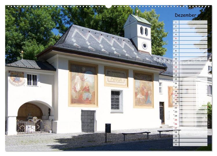 Produktbild: Eine Perle Oberbayerns - Rosenheim (Wandkalender 2026 DIN A2 quer), CALVENDO Monatskalender