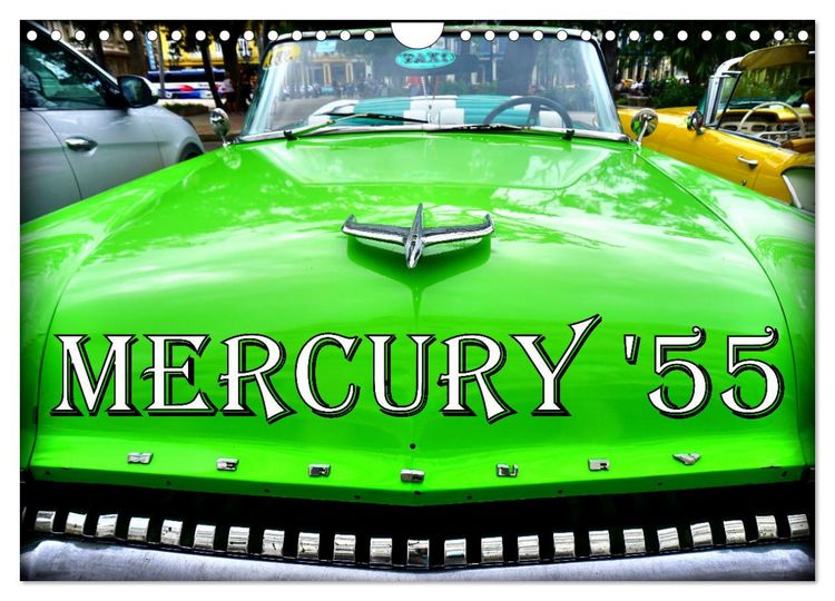Produktbild: MERCURY '55 (Wandkalender 2026 DIN A4 quer), CALVENDO Monatskalender