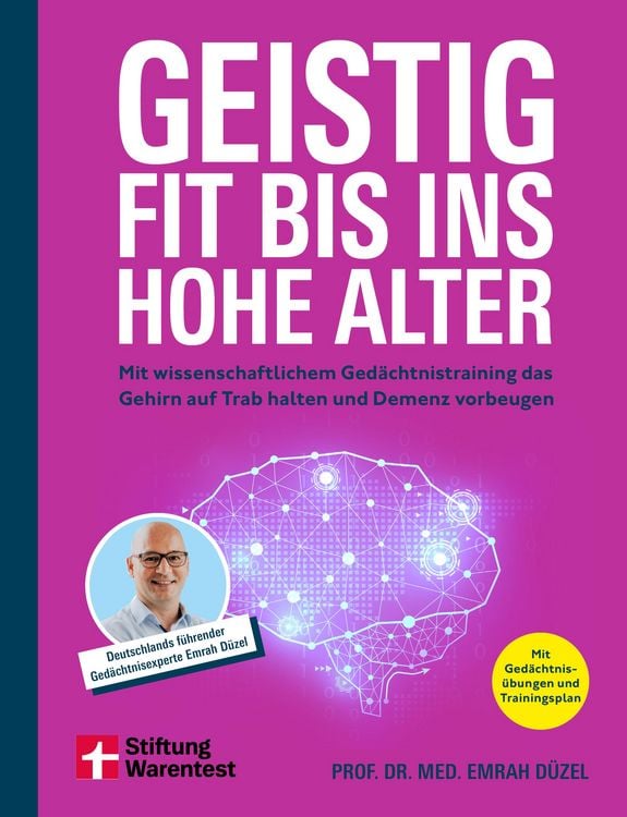 Produktbild: Geistig fit bis ins hohe Alter - Ern&auml;hrung, Sport und Gehirnjogging