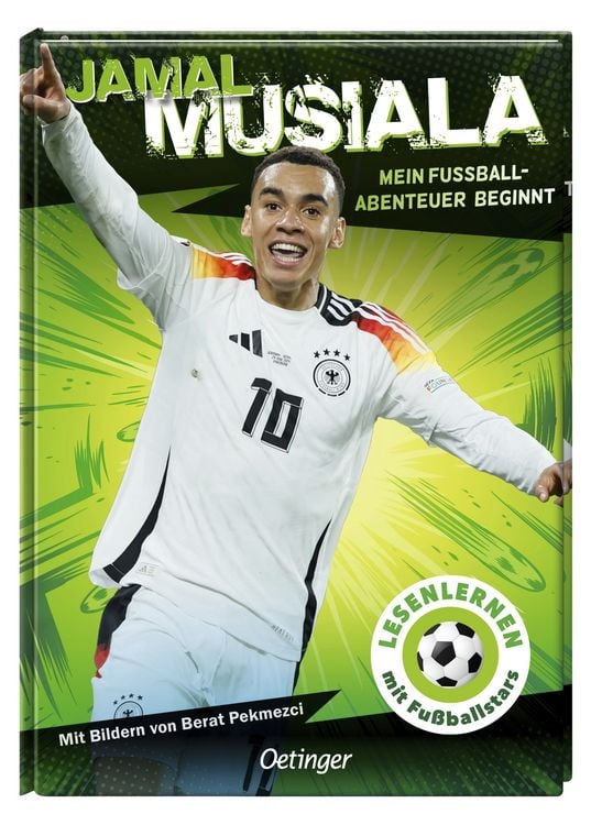 Produktbild: Jamal Musiala. Mein Fu&szlig;ball-Abenteuer beginnt