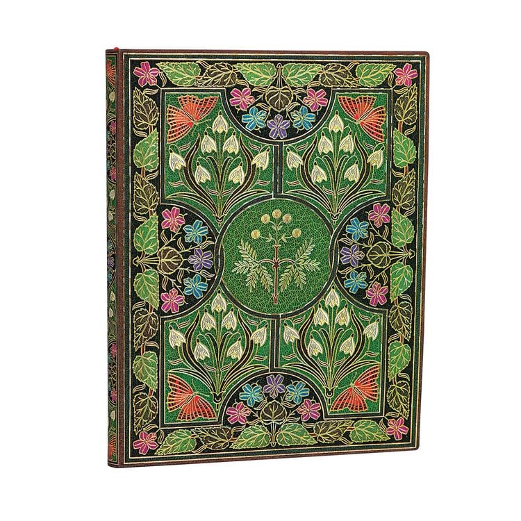 Produktbild: Softcover Notizbuch Bl&uuml;hende Poesie, Ultra, Liniert