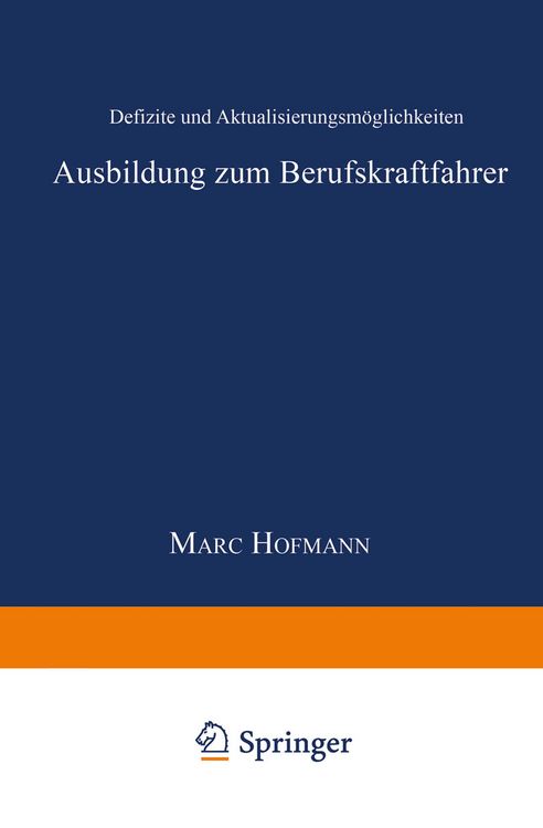 Produktbild: Ausbildung zum Berufskraftfahrer