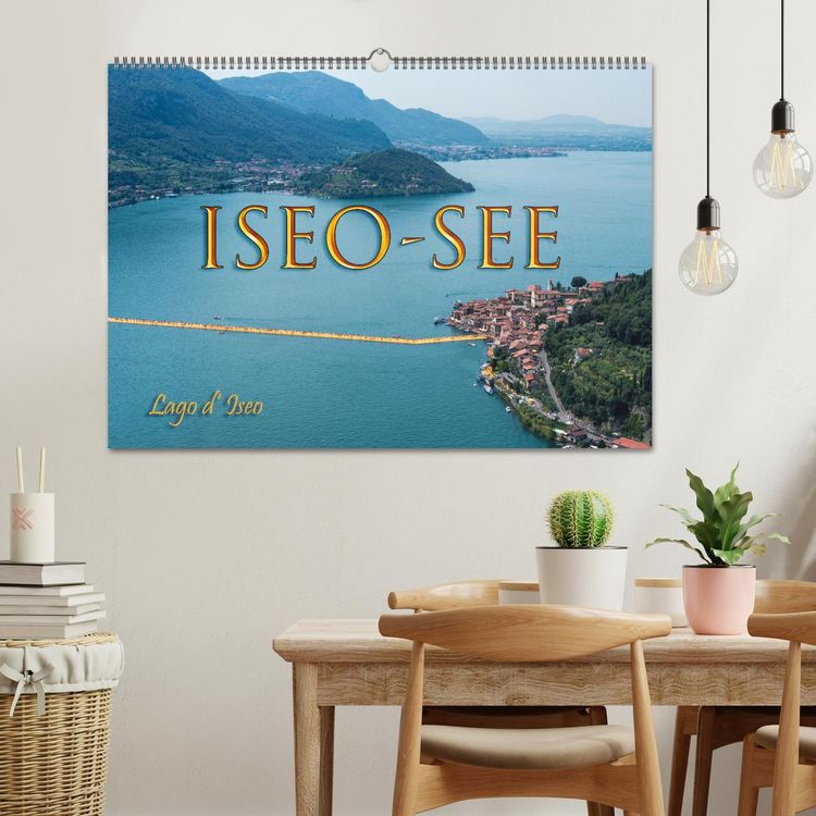 Produktbild: Iseo-See (Wandkalender 2026 DIN A2 quer), CALVENDO Monatskalender