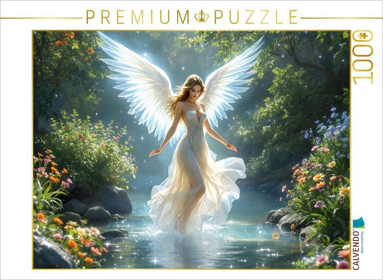 Produktbild: CALVENDO Puzzle Juniengel | 1000 Teile Lege-Gr&ouml;&szlig;e 64x48cm Foto-Puzzle f&uuml;r gl&uuml;ckliche Stunden
