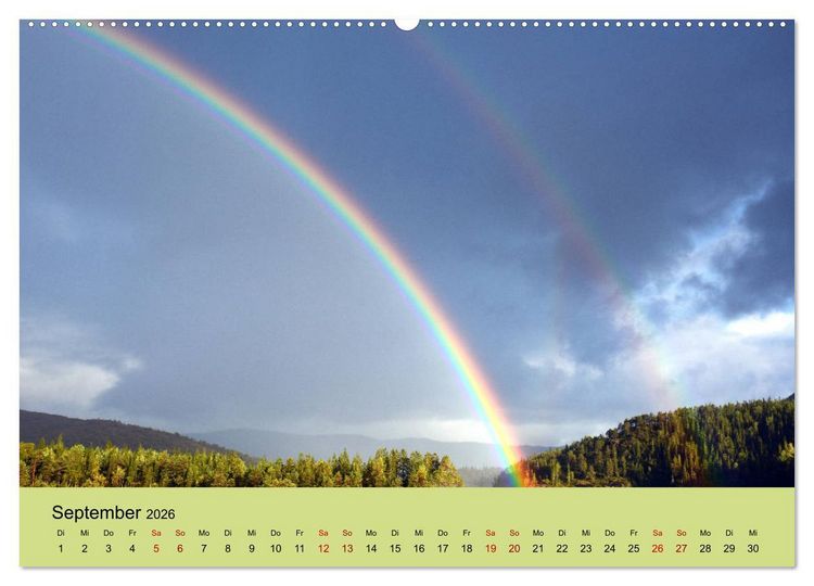 Produktbild: Lichtstimmungen des Nordens (Wandkalender 2026 DIN A2 quer), CALVENDO Monatskalender