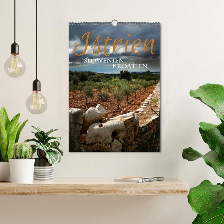 Produktbild: Istrien &ndash;&nbsp;Slowenien. Kroatien (Wandkalender 2026 DIN A3 hoch), CALVENDO Monatskalender
