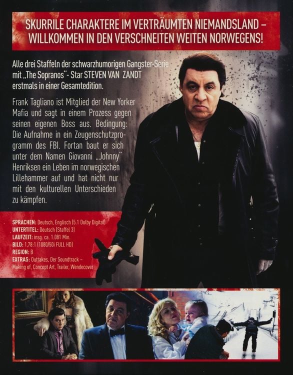 Produktbild: Lilyhammer - Staffel 1-3 Gesamtedition [3 BRs]