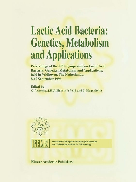 Produktbild: Lactic Acid Bacteria: Genetics, Metabolism and Applications