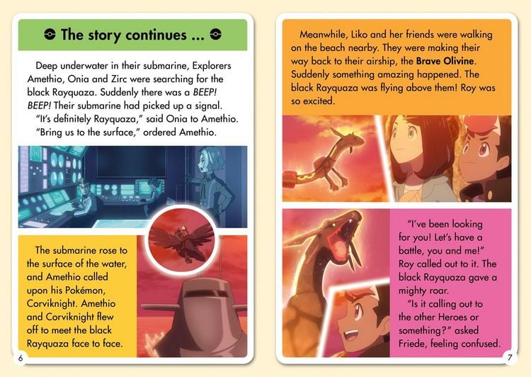 Produktbild: Pokemon Young Readers Level 3: Roar of the Black Rayquaza