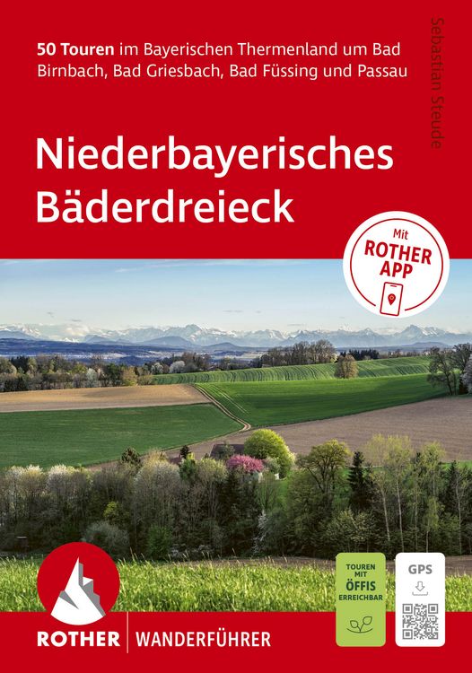 Produktbild: ROTHER Wanderf&uuml;hrer Niederbayerisches B&auml;derdreieck. 50 Touren im Bayerischen Thermenland