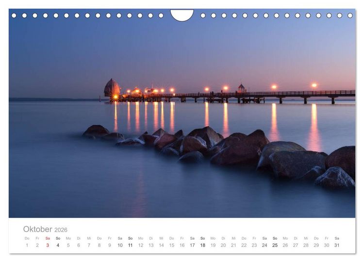 Produktbild: Gr&ouml;mitz - Ostseebad an der Sonnenseite (Wandkalender 2026 DIN A4 quer), CALVENDO Monatskalender