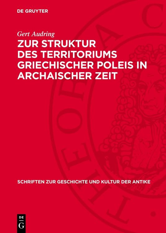 Produktbild: Zur Struktur des Territoriums griechischer Poleis in archaischer Zeit