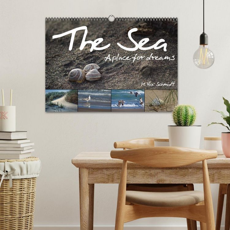 Produktbild: The Sea - A place for dreams (Wall Calendar 2026 DIN A3 landscape), CALVENDO 12 Month Wall Calendar