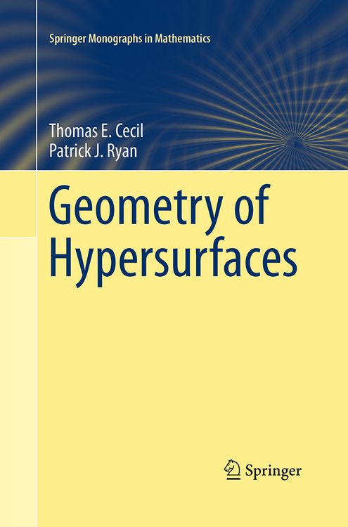 Produktbild: Geometry of Hypersurfaces