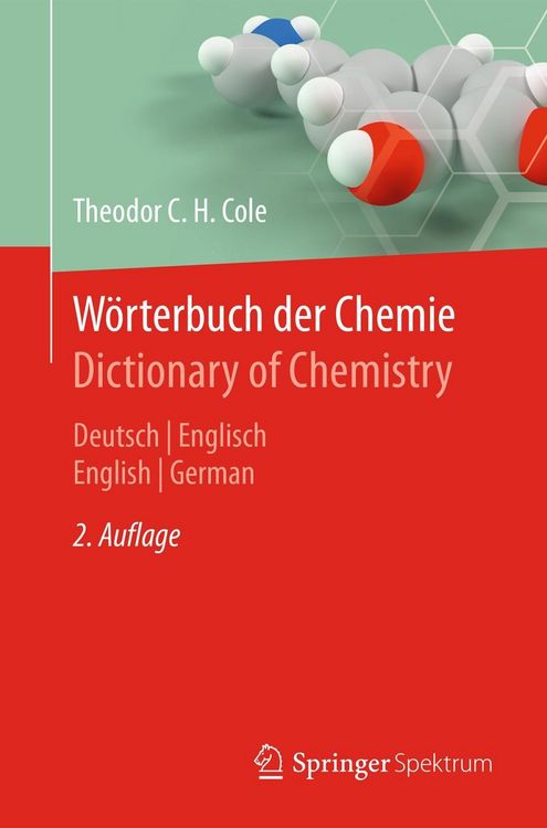 Produktbild: W&ouml;rterbuch der Chemie / Dictionary of Chemistry