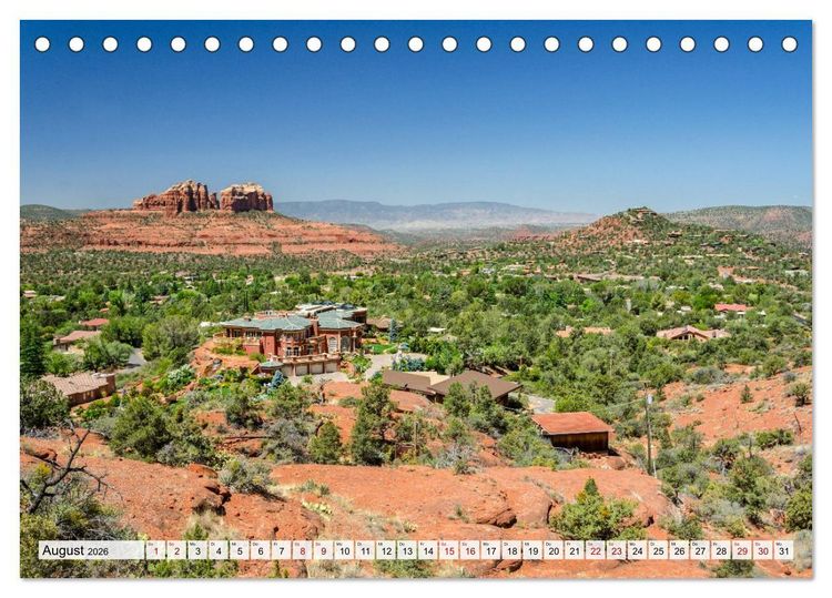 Produktbild: USA: Roadtrip durch die W&uuml;ste (Tischkalender 2026 DIN A5 quer), CALVENDO Monatskalender