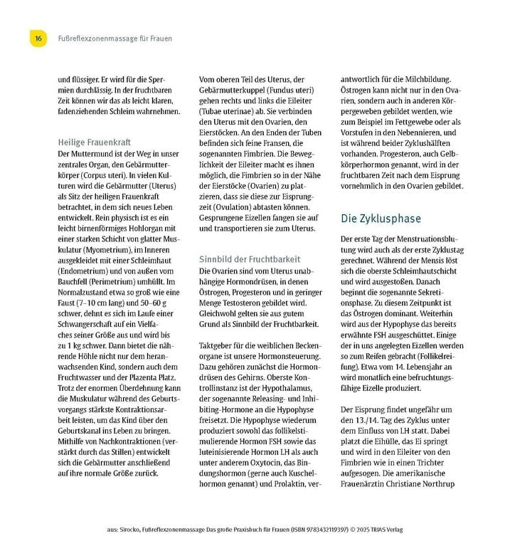 Produktbild: Fu&szlig;reflexzonenmassage - Das gro&szlig;e Praxisbuch f&uuml;r Frauen