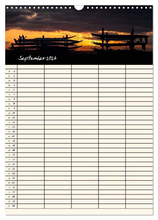 Produktbild: Noch mehr F&ouml;hrweh Familienplaner (Wandkalender 2026 DIN A3 hoch), CALVENDO Monatskalender