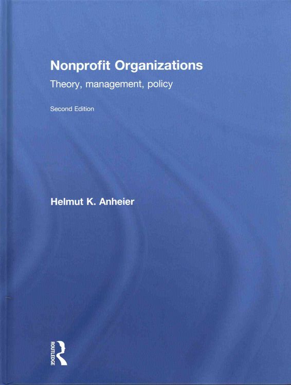 Produktbild: Anheier, H: Nonprofit Organizations