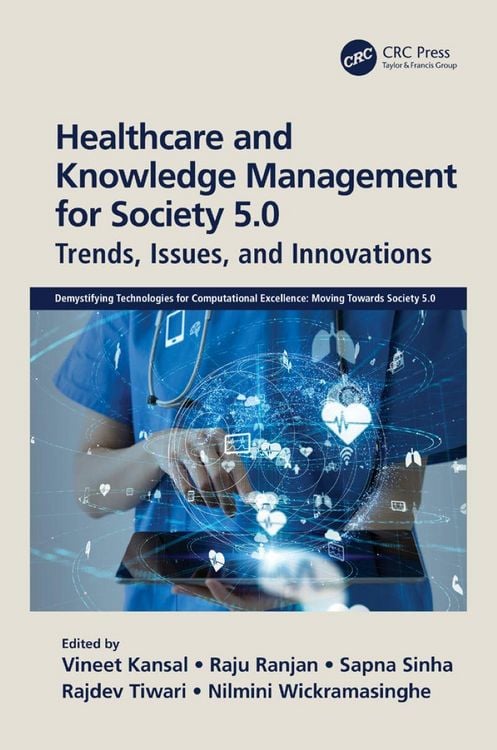 Produktbild: Healthcare and Knowledge Management for Society 5.0