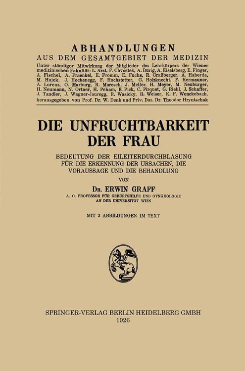 Produktbild: Die Unfruchtbarkeit der Frau