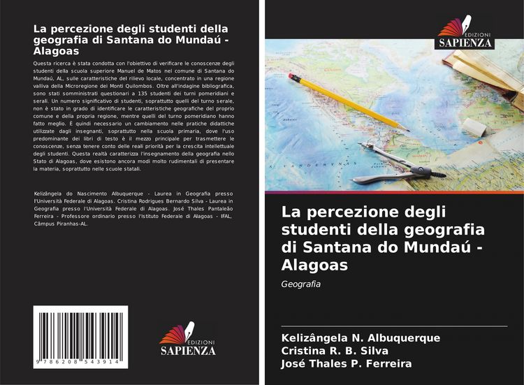 Produktbild: La percezione degli studenti della geografia di Santana do Munda&uacute; - Alagoas