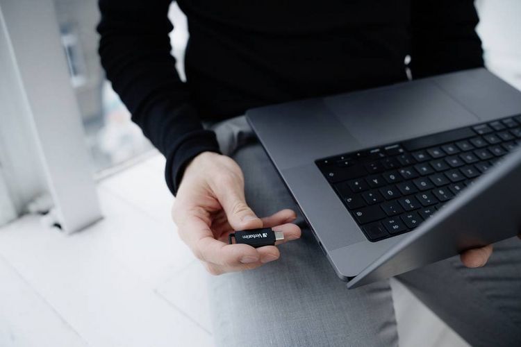 Produktbild: Verbatim Store 'n' Go USB-C&reg; USB-Stick 64GB Schwarz 49458 USB-C&reg; (USB 3.2 Gen 1)