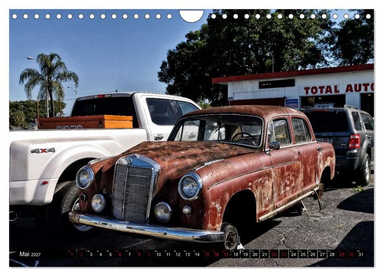 Produktbild: Florida Junk Cars (Wandkalender 2027 DIN A4 quer), CALVENDO Monatskalender