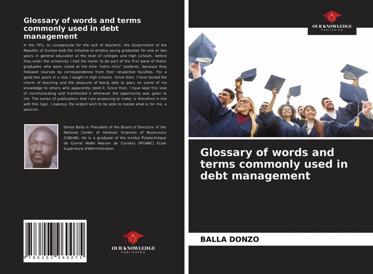 Produktbild: Glossary of words and terms commonly used in debt management