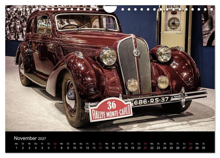 Produktbild: Faszination Oldtimer und Autolegenden (Wandkalender 2027 DIN A4 quer), CALVENDO Monatskalender