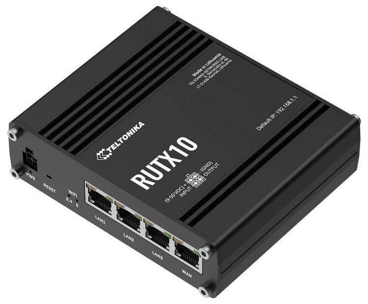Produktbild: Teltonika RUTX10 WLAN Router 867MBit/s