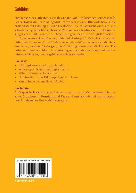 Produktbild: Gebildet
