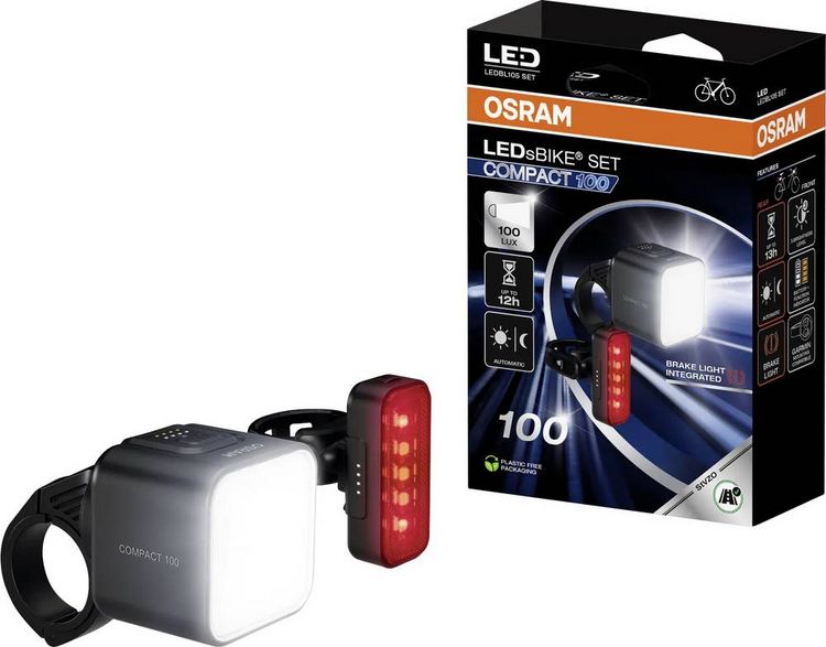 Produktbild: OSRAM Fahrradbeleuchtung Set LED
