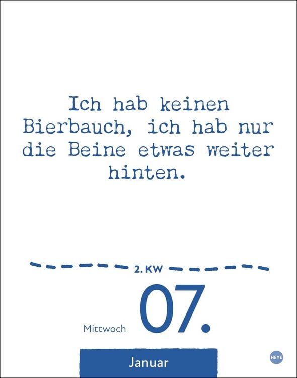 Produktbild: Dumme Spr&uuml;che f&uuml;r jeden Anlass Tagesabrei&szlig;kalender 2026