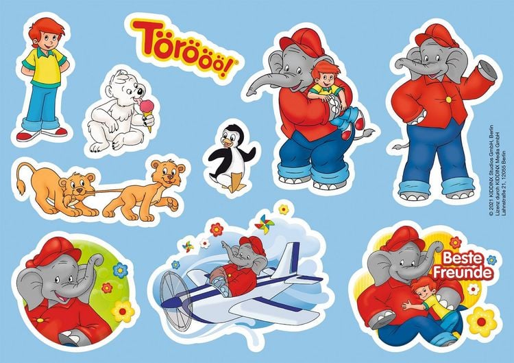 Produktbild: Benjamin Bl&uuml;mchen: Mein Mal- und Stickerspa&szlig;