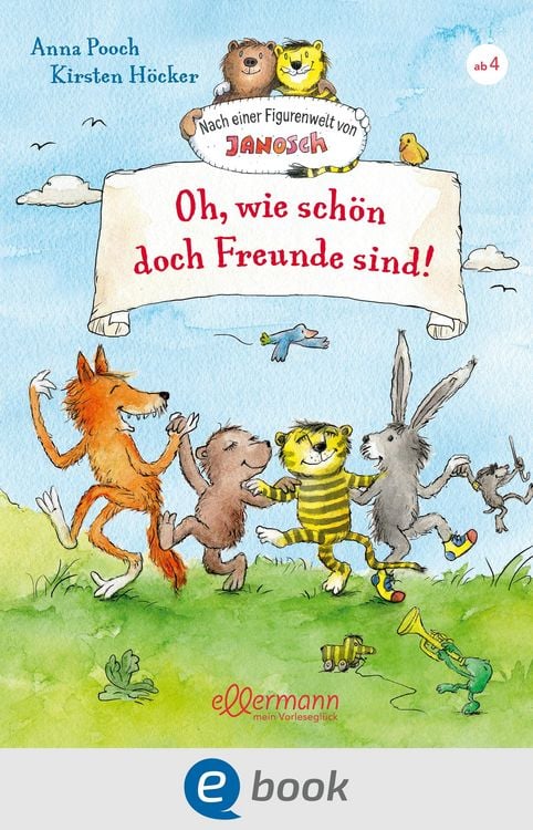Produktbild: Nach einer Figurenwelt von Janosch. Oh, wie sch&ouml;n doch Freunde sind!