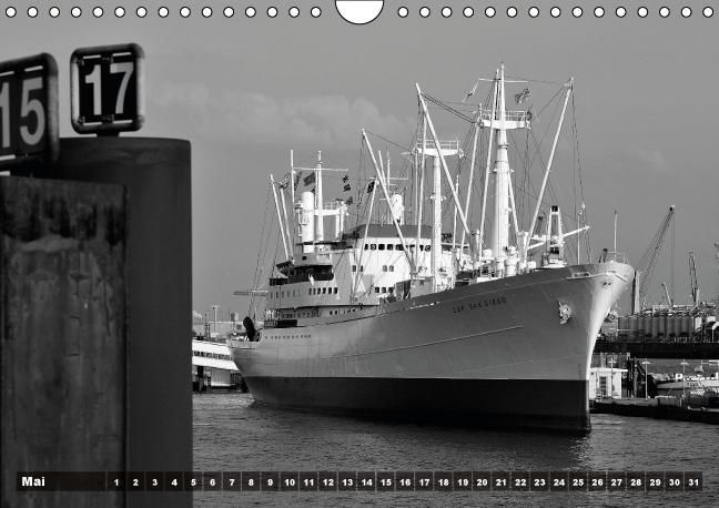 Produktbild: Hamburg Collection (Wandkalender immerw&auml;hrend DIN A4 quer)