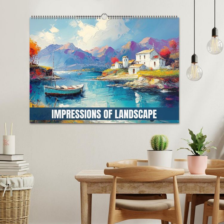 Produktbild: Impressions of landscape (Wall Calendar 2026 DIN A2 landscape), CALVENDO 12 Month Wall Calendar