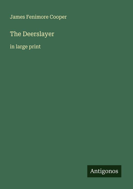 Produktbild: The Deerslayer