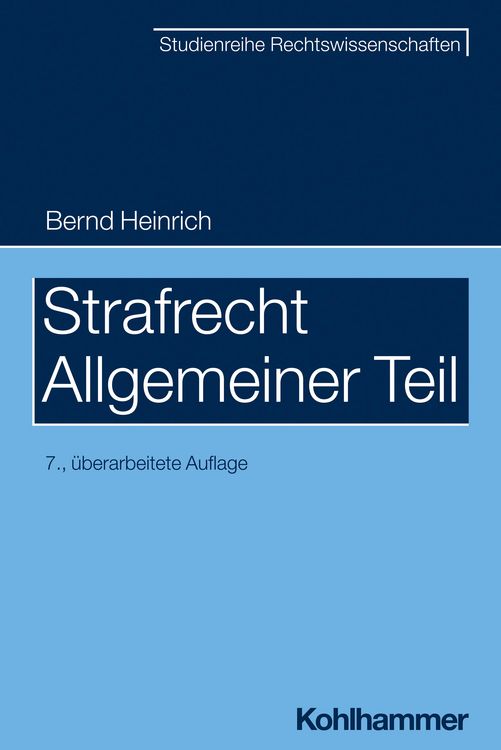 Produktbild: Strafrecht - Allgemeiner Teil