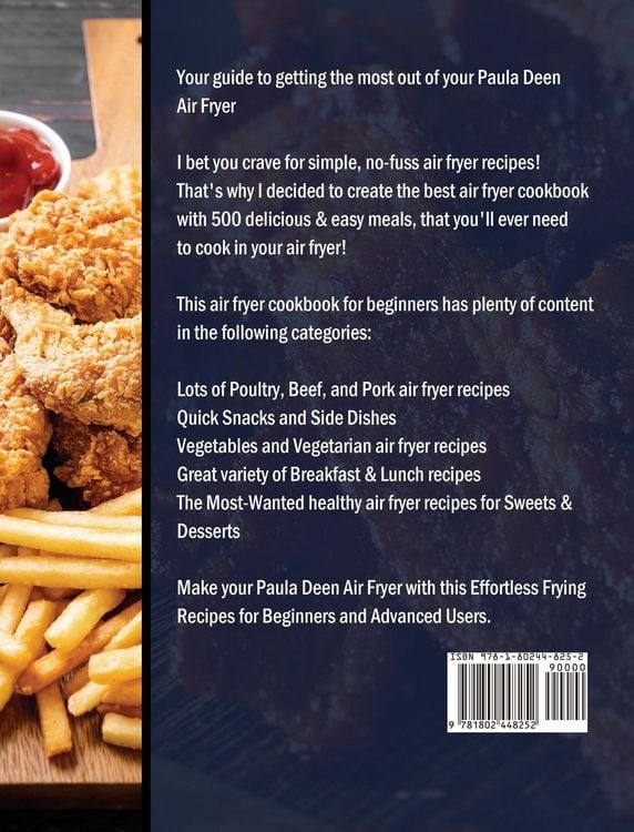 Produktbild: Paula Deen Air Fryer Cookbook